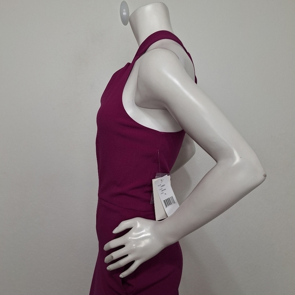 Julia Jordan NEW Orchid Coquette Romantic Halter Wide Leg Jumpsuit Plus Size 16 - Picture 7 of 11